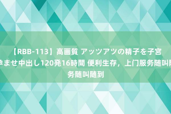 【RBB-113】高画質 アッツアツの精子を子宮に孕ませ中出し120発16時間 便利生存，上门服务随叫随到